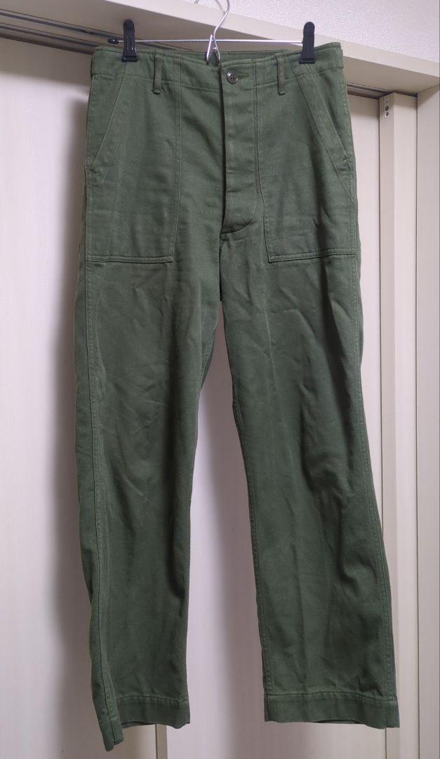YANKSHIRE FATIGUE PANTS 1960S VTG SATEEN