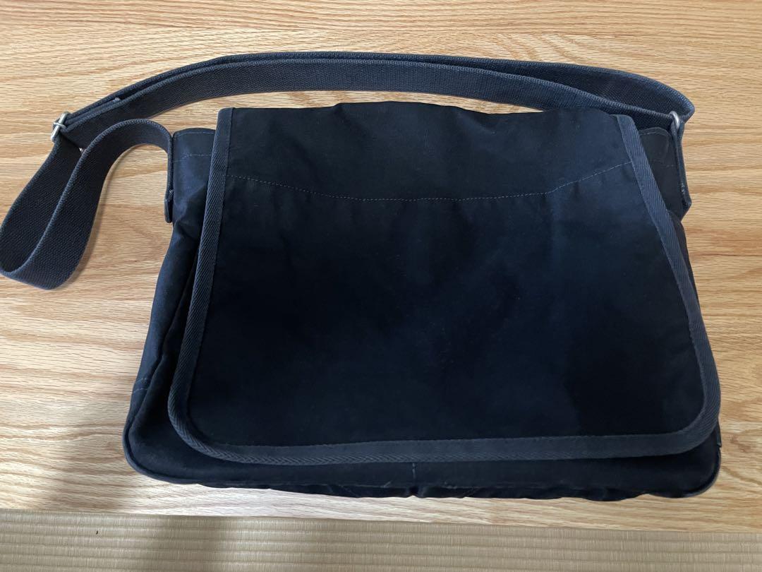 信三郎帆布　カバン　ショルダーバッグ　黒