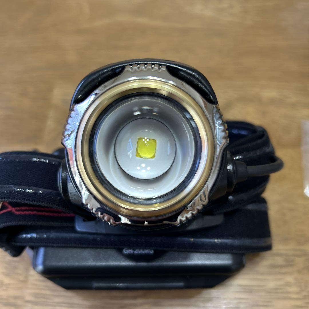 GENTOS/ジェントス 充電式ヘッドライト GH-200RG 美品
