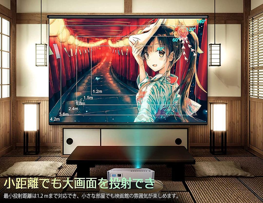 人気NEW 新品 小型 スクリーン 4500 mm-130 x3m9G-m78152457376 UUO プロジェクター WiFi 限定品得価