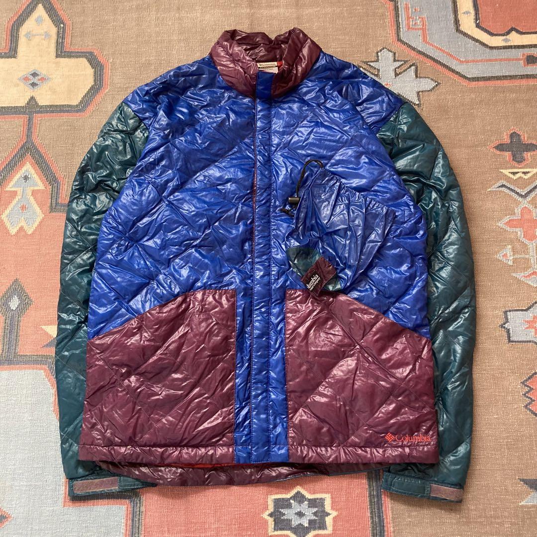 【00s】Columbia TitaniumダウンジャケットMen'sフェザー混