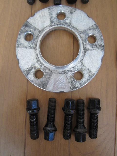 ベンツ/BMW/アウディ/ミニ ハブ付ワイドスペーサー 10mm PCD112