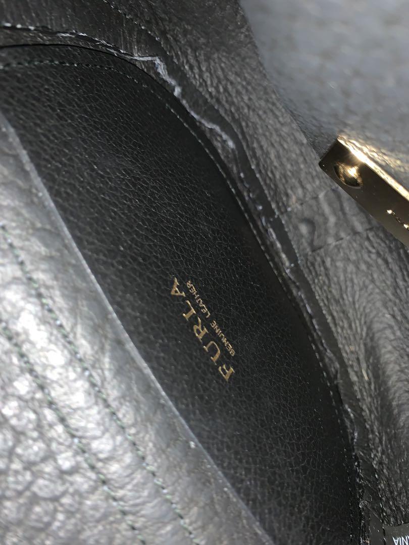 FURLAレザーショルダーバッグ 2ウェイ