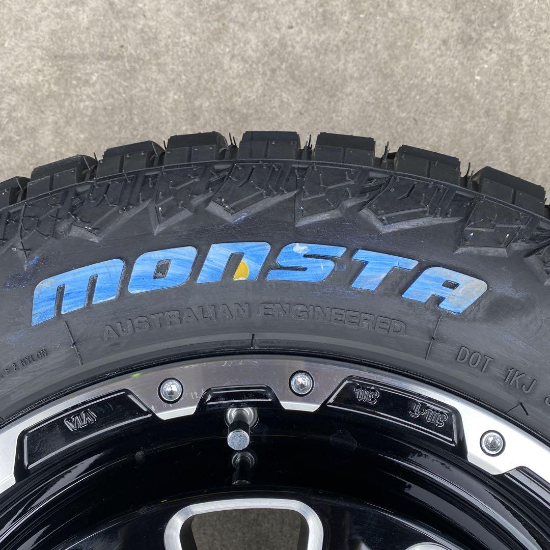 モンスタRTハイブリッド215/65R16タイヤホイールセット‼️キャラバン等