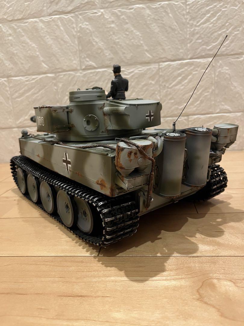 ヘンロン製ラジコン戦車1/16 タイガーI型　世田谷ベース風