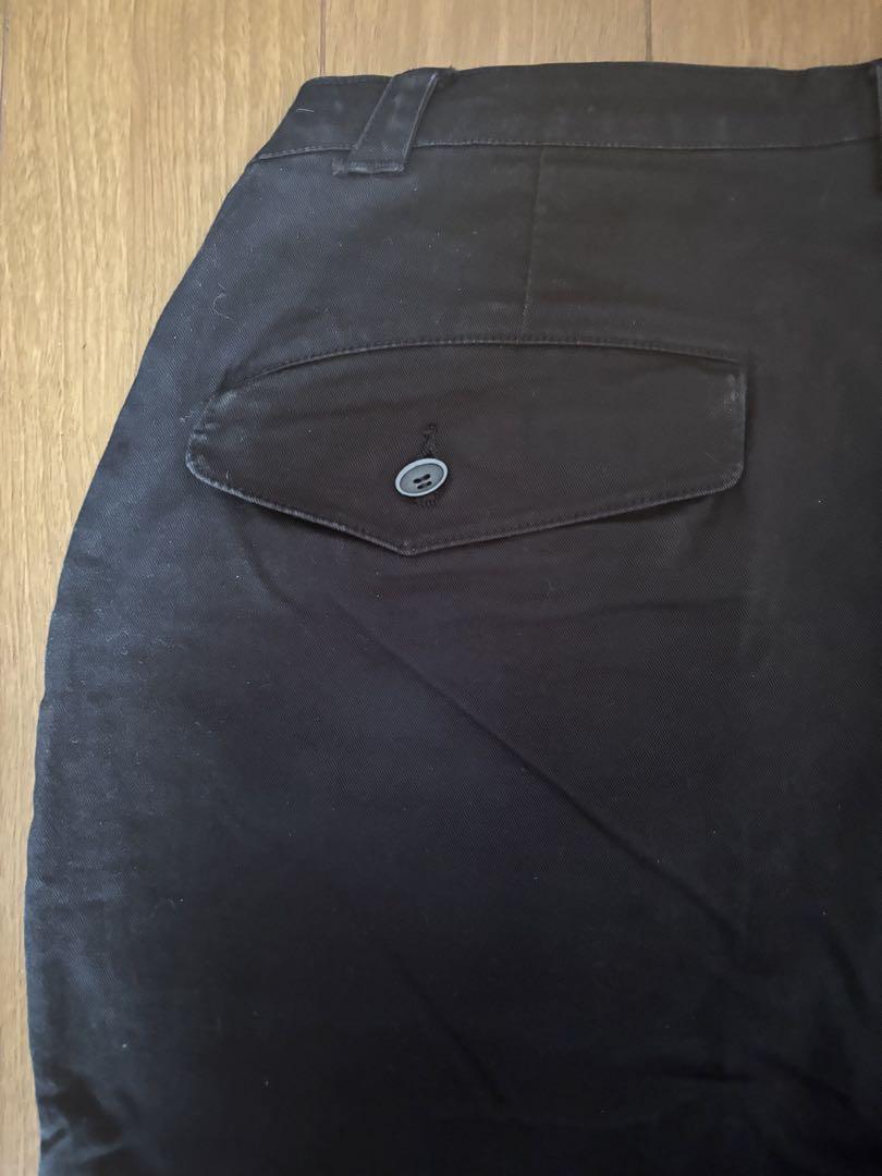 パンツ ANREALAGE HIGH ANGLE CHINOPANTS BLACK 46