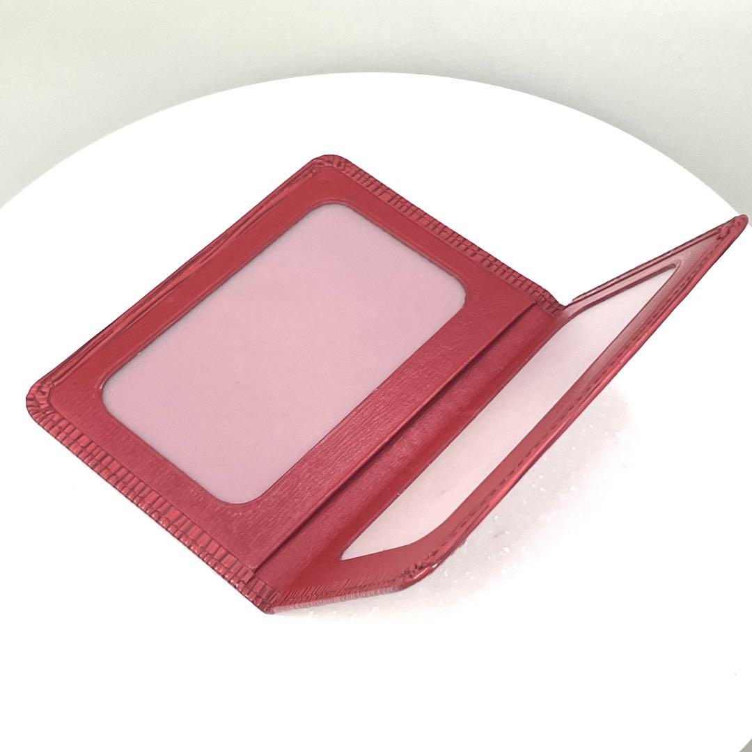 ✨未使用品✨ルイ ヴィトン 赤 エピ カードケース/パスケース/ 定期入れ　箱付