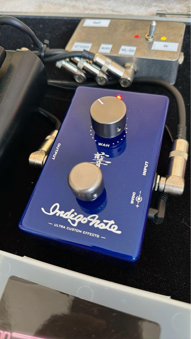 Indigo Note FIXED WAH エフェクター B'z 松本孝弘監修 B'zの松本孝弘が監修するエフェクター・ブランドIndigo Note