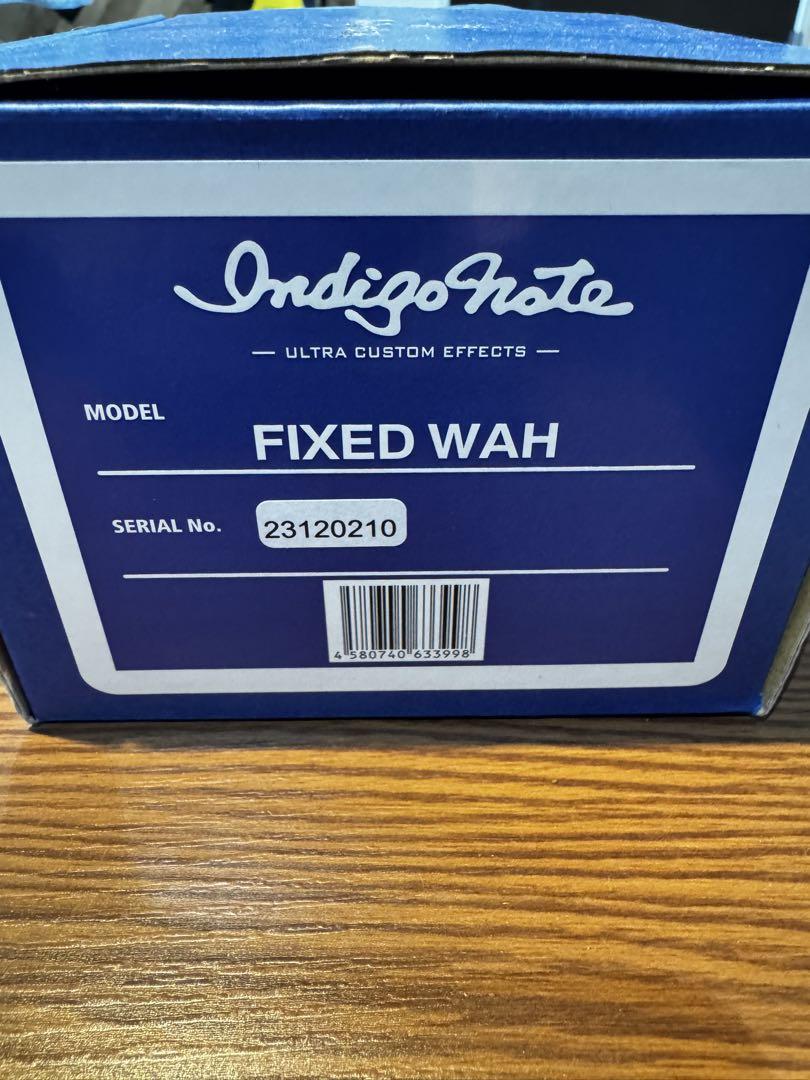 Indigo Note FIXED WAH エフェクター B'z 松本孝弘監修 - メルカリ
