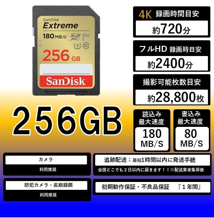48.サンディスクExtreme SDカード256GB .38