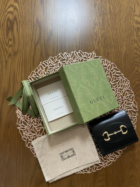 GUCCI  折り財布　ホースビット