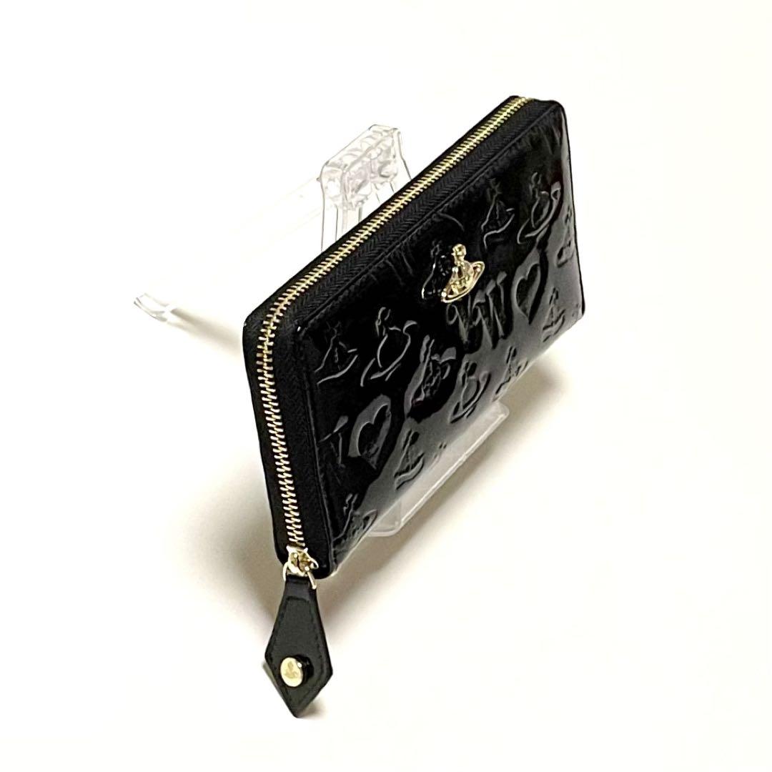 新品⭐︎Vivienne Westwood 55vw310 型押　長財布　ブラック