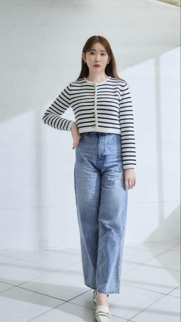ジャケット・アウター Muriel Stripe Knit Jacket