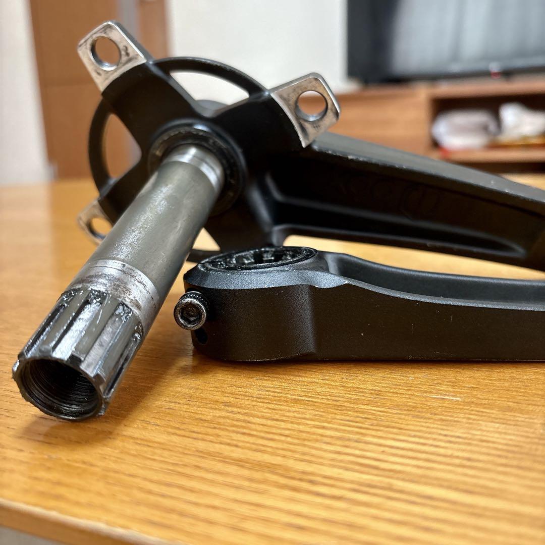 box boxfour 2ピースクランクセット165㎜ BMX レース ブラック