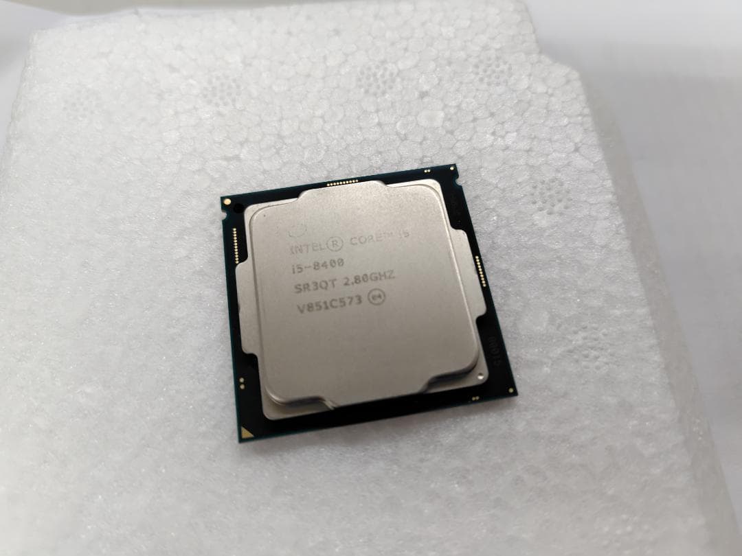 CPU Intel Core i5- 8400 2.80GHz 中古品×２個