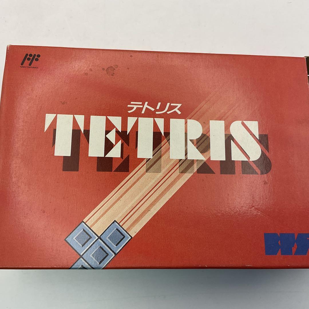 ファミコンソフト　テトリス　FFマークあり