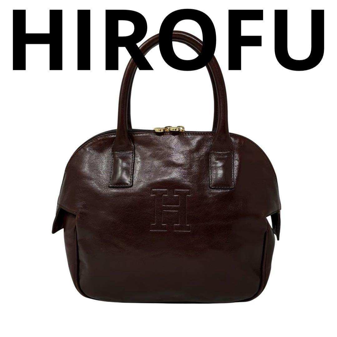 良品】HIROFU ヒロフ ハンドバッグ レザー w3 - メルカリ