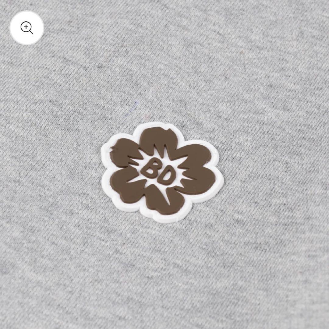 BIRDOG Rubber patch sweat Brown L やまあむ着用 画像3