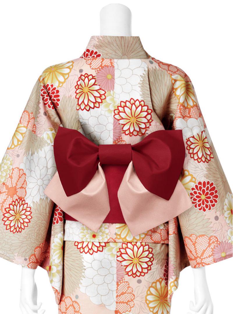 [新品未使用]GRL菊牡丹浴衣12点セット
