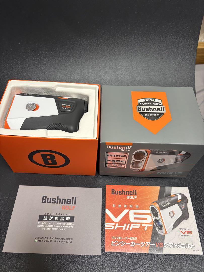 【未使用品】Bushnell Tour V6 SHIFT ゴルフ用距離計