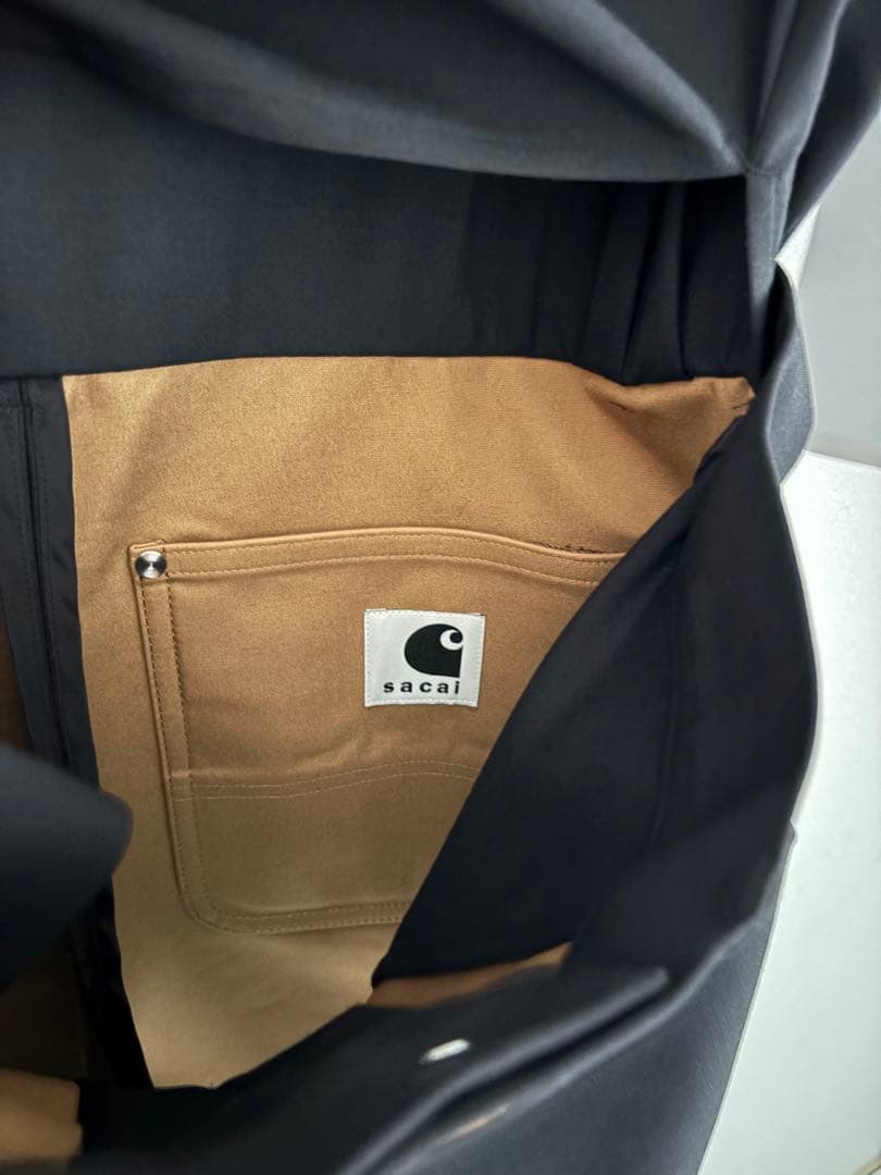 sacai×Carhartt コラボ リバーシブルワンピース