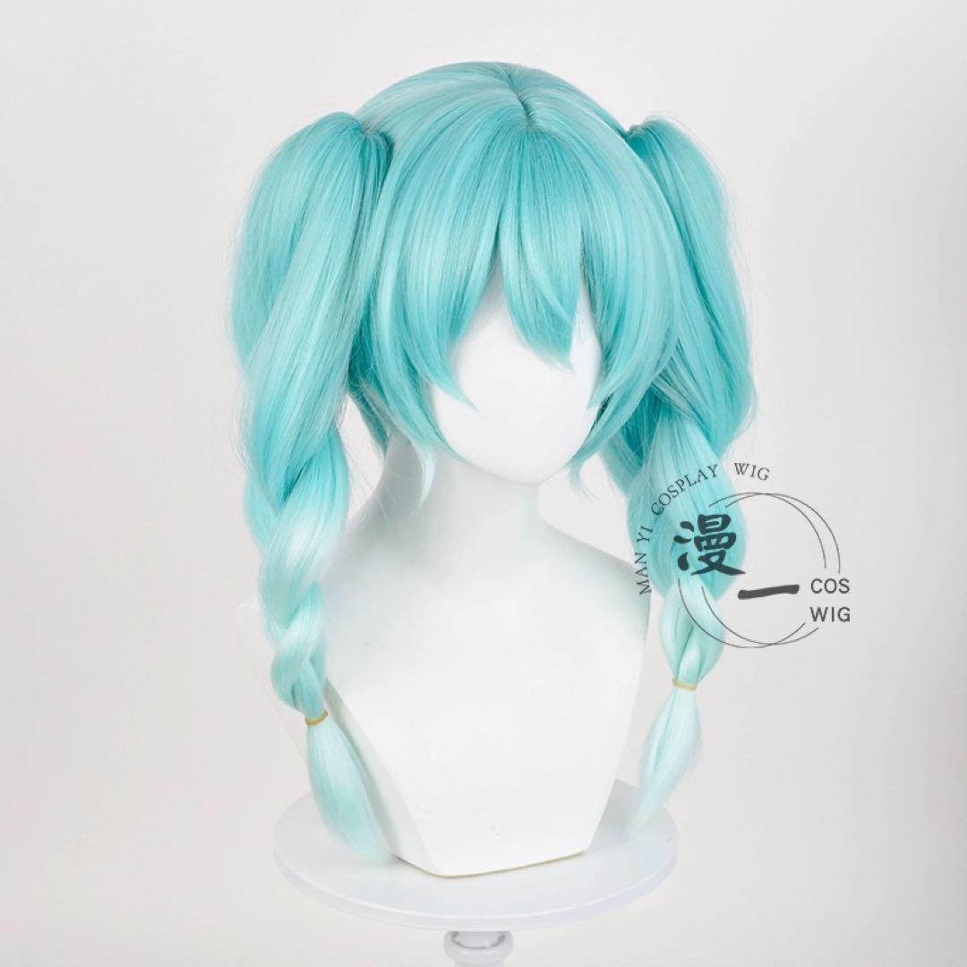 人形制衣　初音ミク　バニーガール　コスプレ衣装　ウィッグ追加可