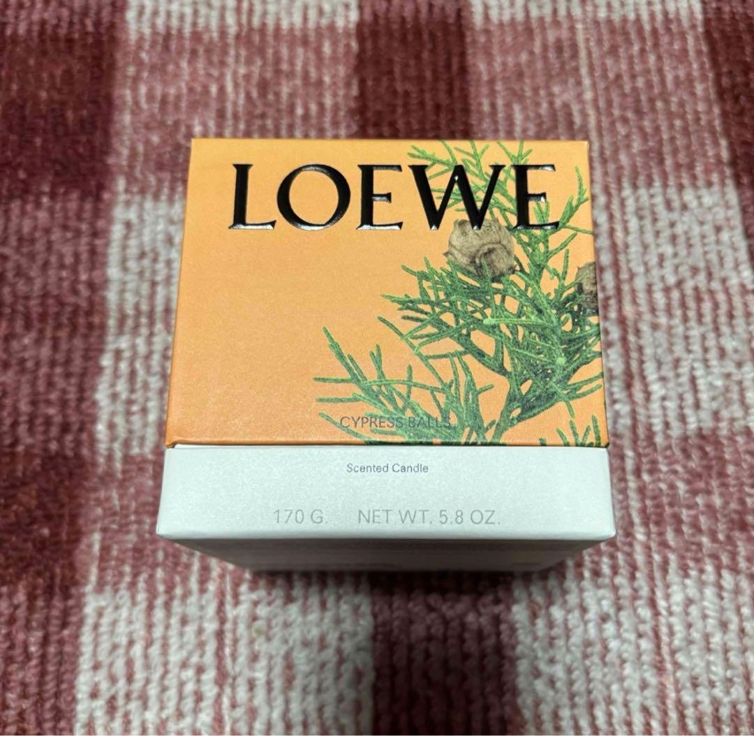 【未開封】LOEWE/ロエベ サイプレスボール キャンドル 170ｇ 未開封】LOEWE/ロエベ サイプレスボール キャンドル 170g