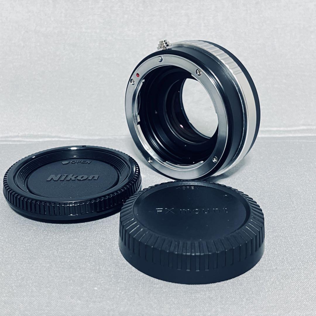 美品　中一光学 Lens Turbo N/G-FX ニコン-富士フイルム