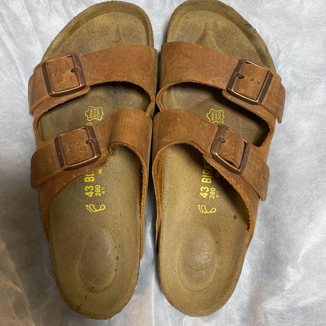 BIRKENSTOCKレザーサンダル US 10(28㎝)