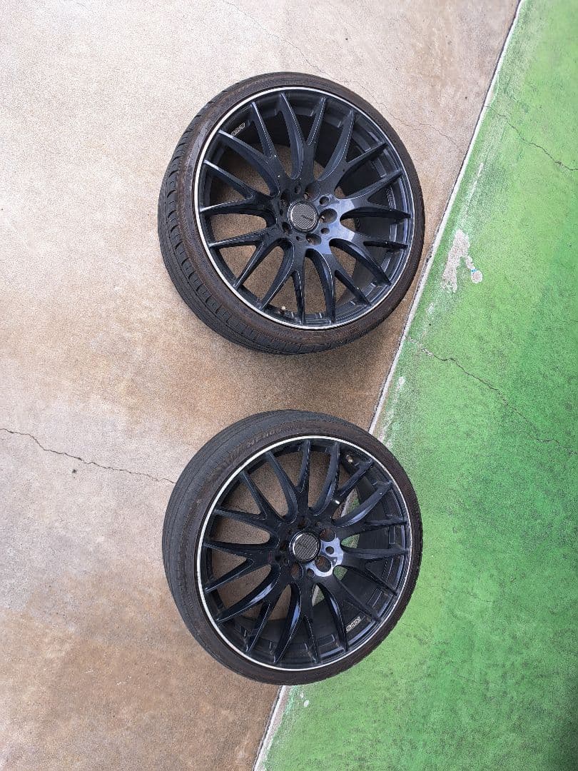 20インチ ブラックホイールセット