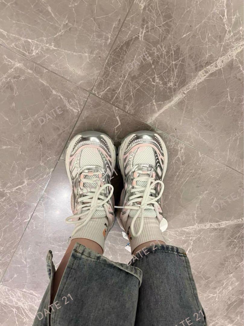 Ocai Runtech Sneaker シルバーピンク スニーカー y2k - メルカリ