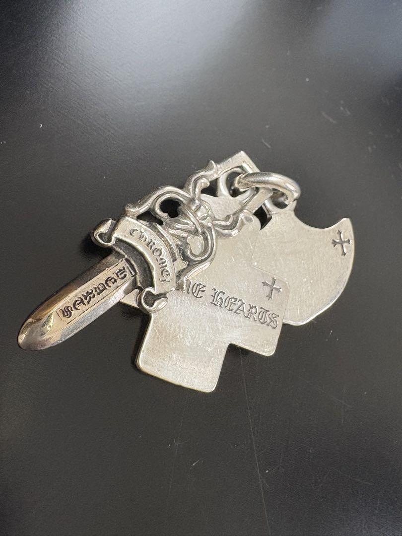 Chrome Hearts 3トリンケッツペンダント