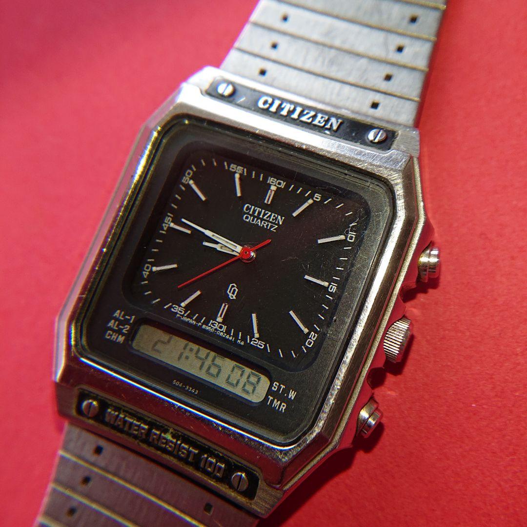 CITIZEN シチズン デジアナ クォーツ 8950-084608Y レトロ