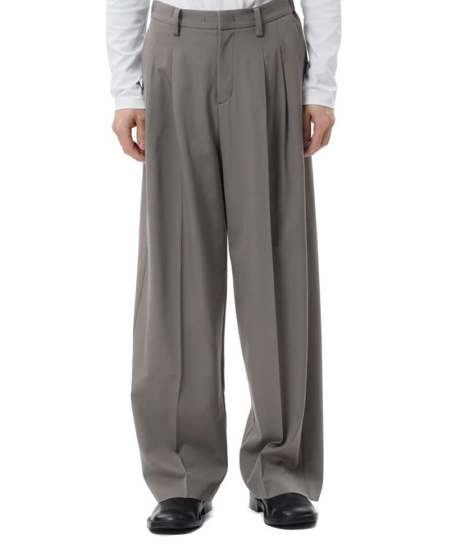 attachment wool gabargin セットアップ