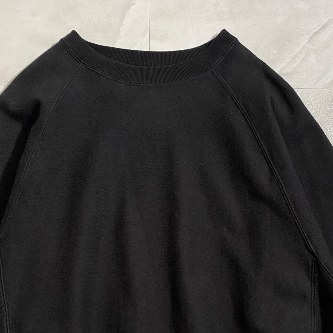 A18113 ベドゥィン 24AW ヘビーウィエイトクルーネック 黒 3 A18113 ベドゥィン 24AW ヘビーウィエイトクルーネック 黒 3