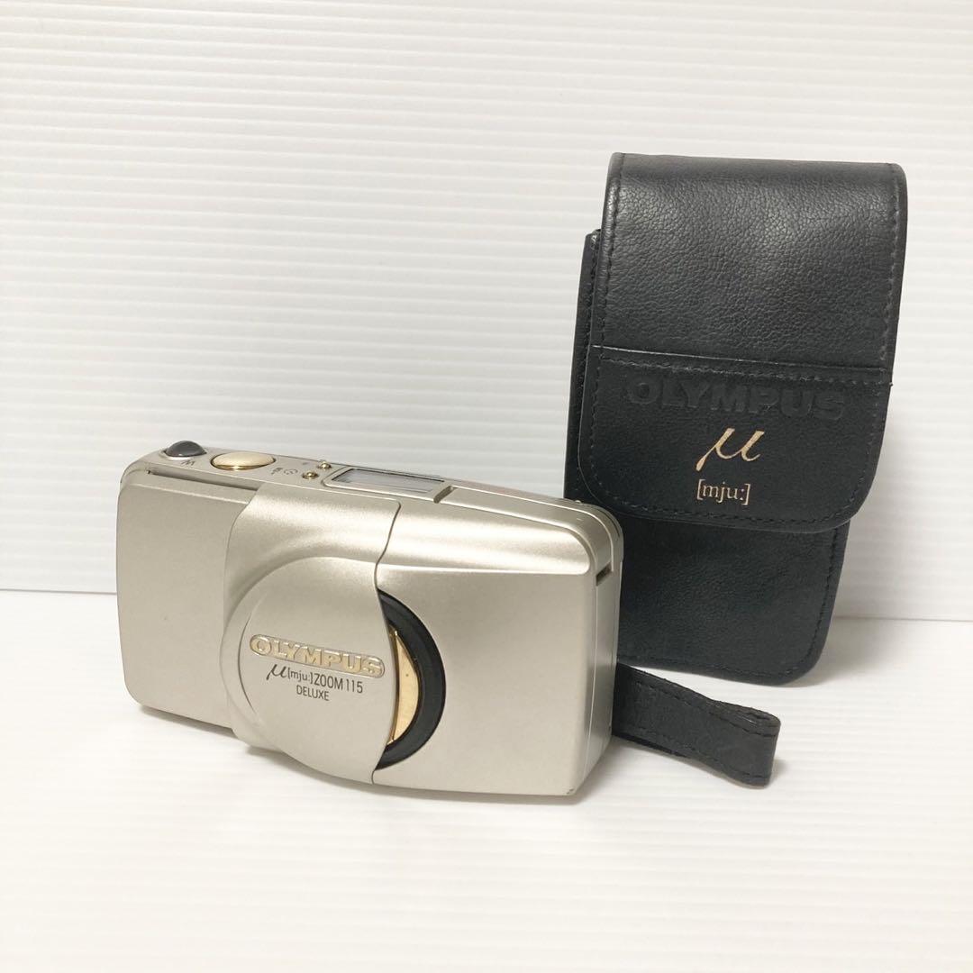 OLYMPUS オリンパス μ zoom 115 DELUXE フィルムカメラ