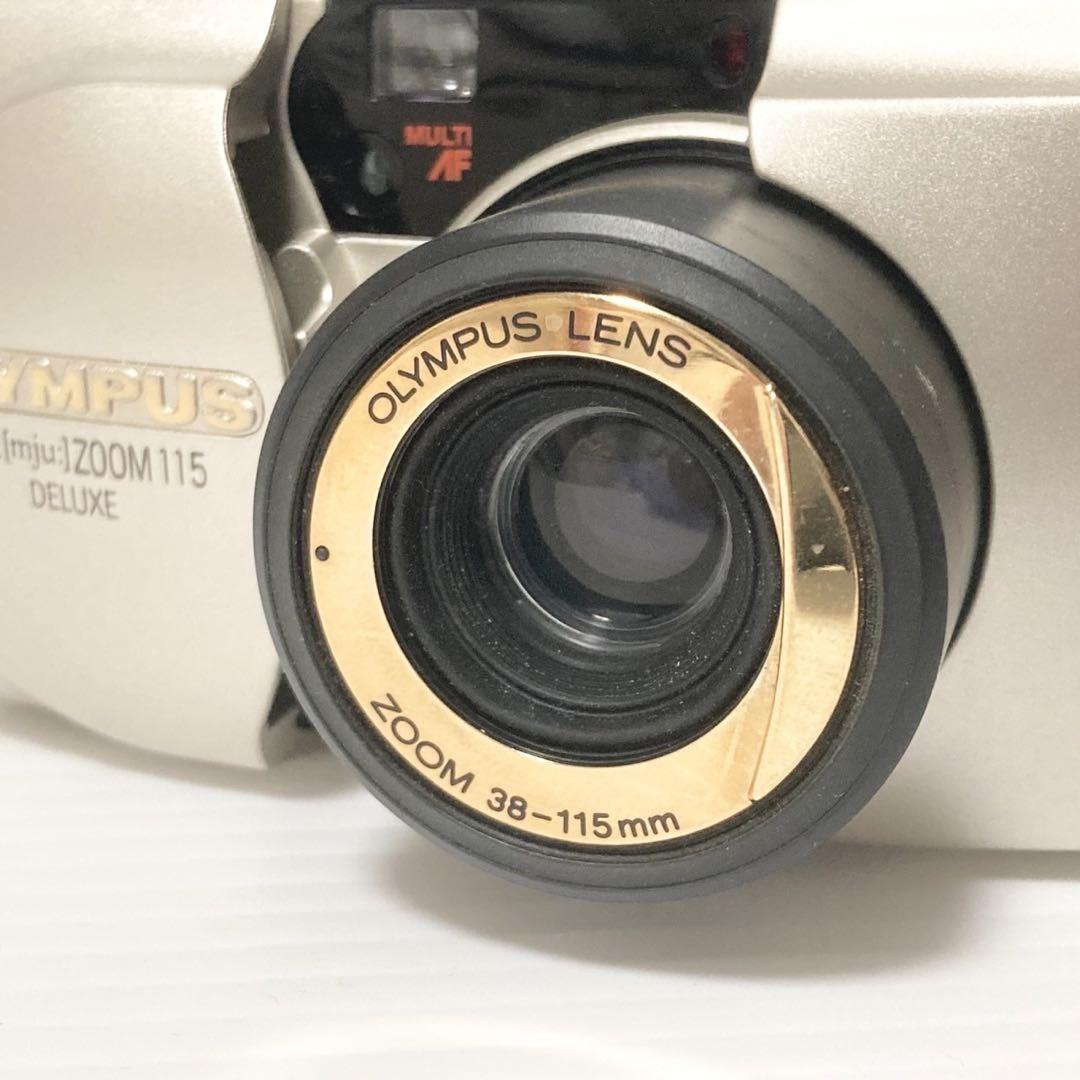 OLYMPUS オリンパス μ zoom 115 DELUXE フィルムカメラ