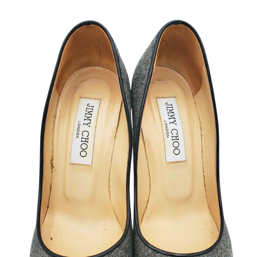 JIMMY CHOO ジミーチュウ ハイヒール パンプス イタリア製 35.522.5cm・Jimmy Choo KIN-KAAI_COM
