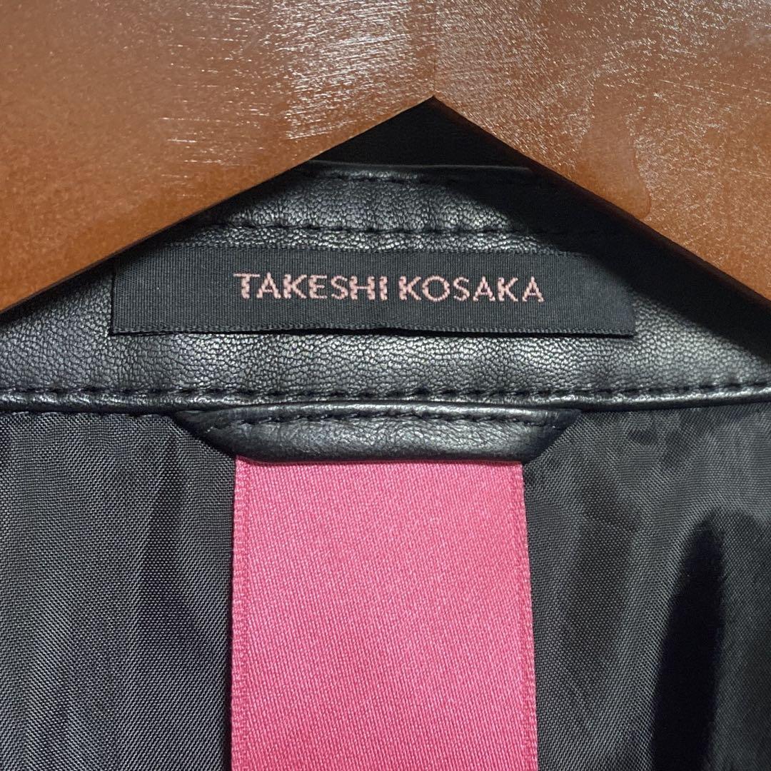 y's 刺繍ラムレザージャケット　ヨウジヤマモト　takeshi kosaka