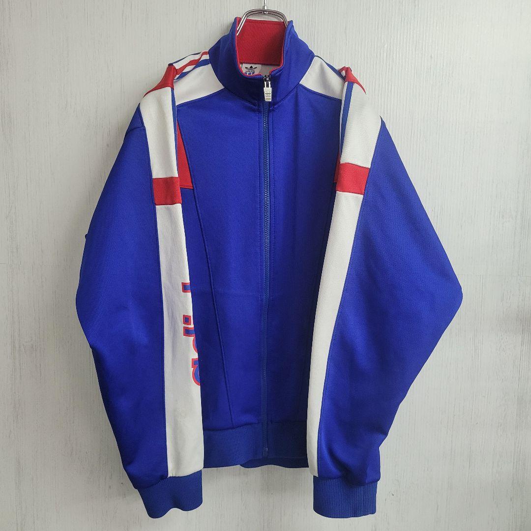 《希少》ザノースフェイス☆トラックジャケット　XL　青　白　赤　ヴィンテージ