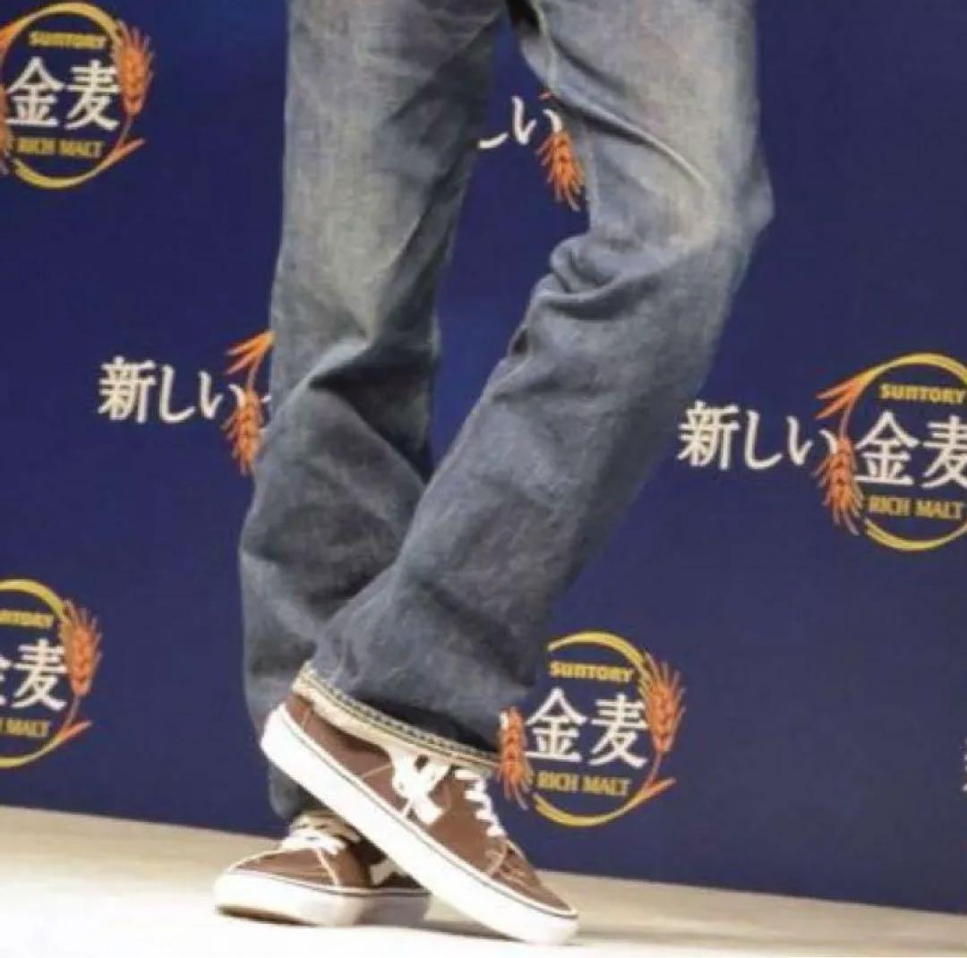 希少.キムタク着.私物.同型同色.VANS SK8.chocolate.超レア