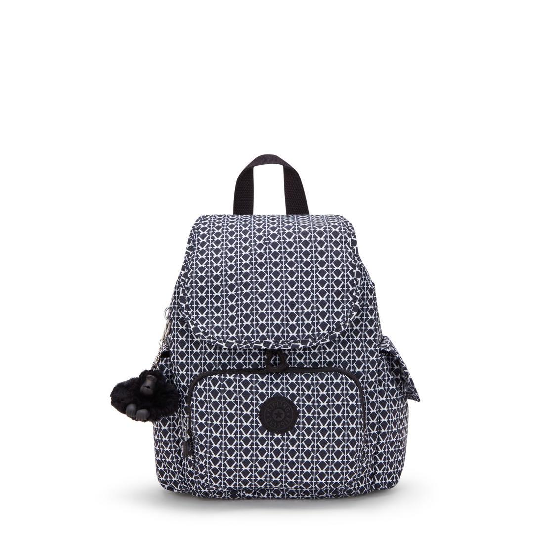 kipling キプリング シティパック ミニ⭐シグネチャー柄 リュック《新品》