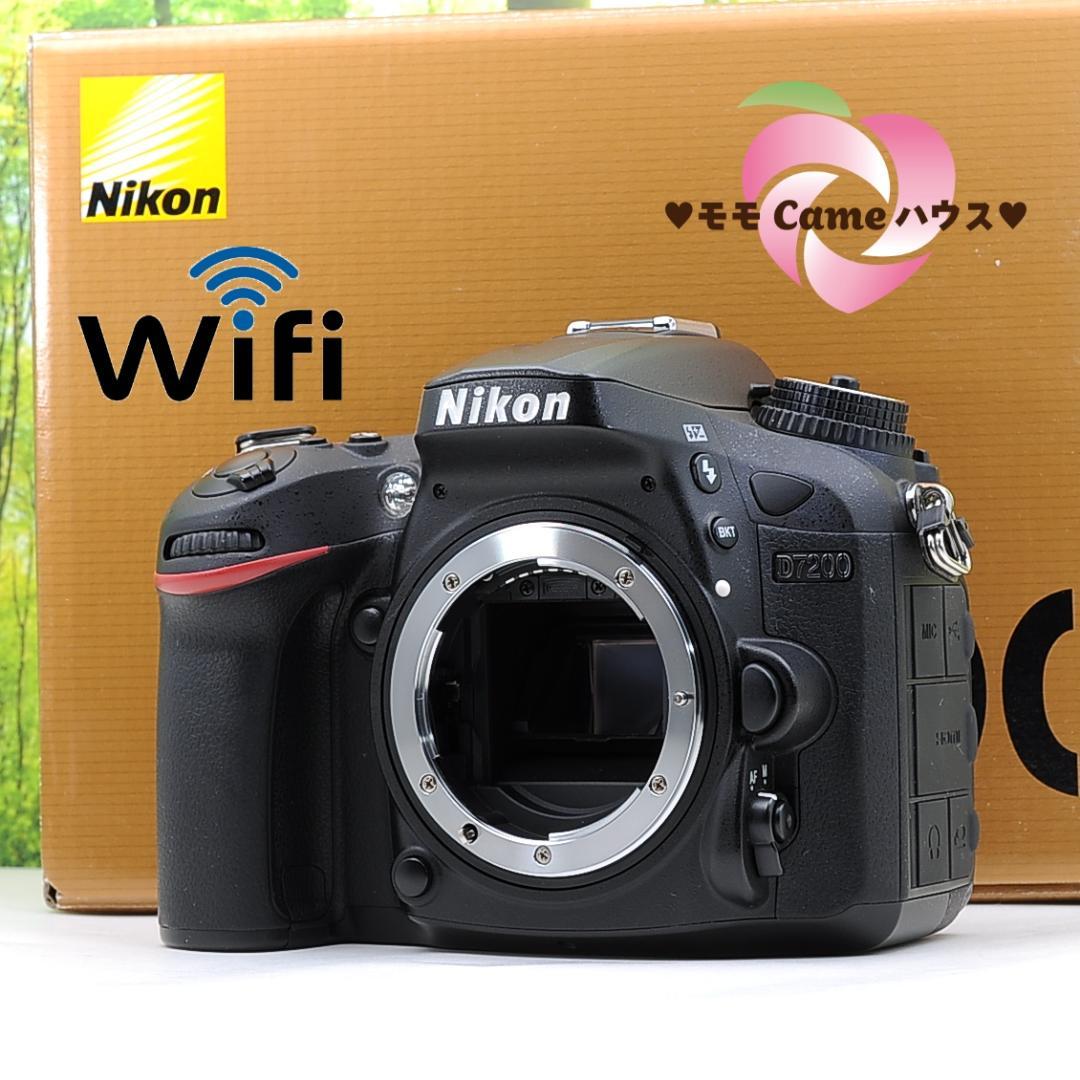Nikon D7200 ボディ☆WiFi搭載の高性能中級機カメラ 64,700円