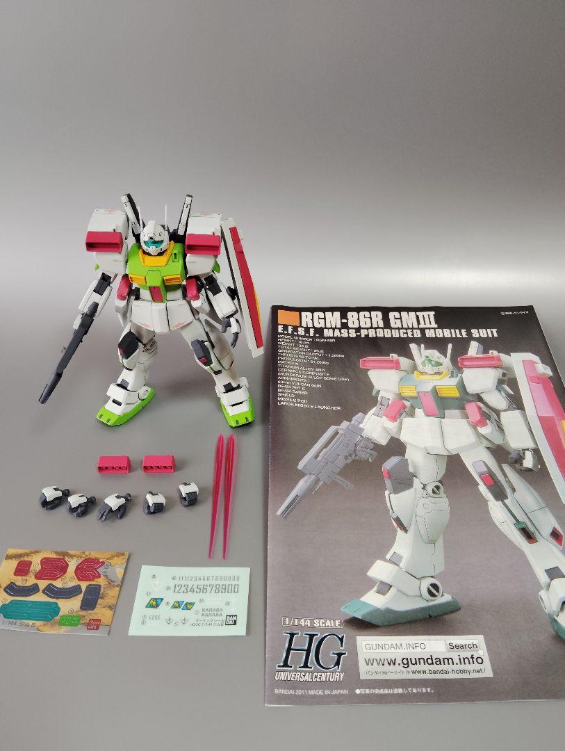 【匿名配送】HGUC 1/144 ジムⅢ 塗装済 完成品 hgucジムIII完成品｜Yahoo!フリマ（旧PayPayフリマ）