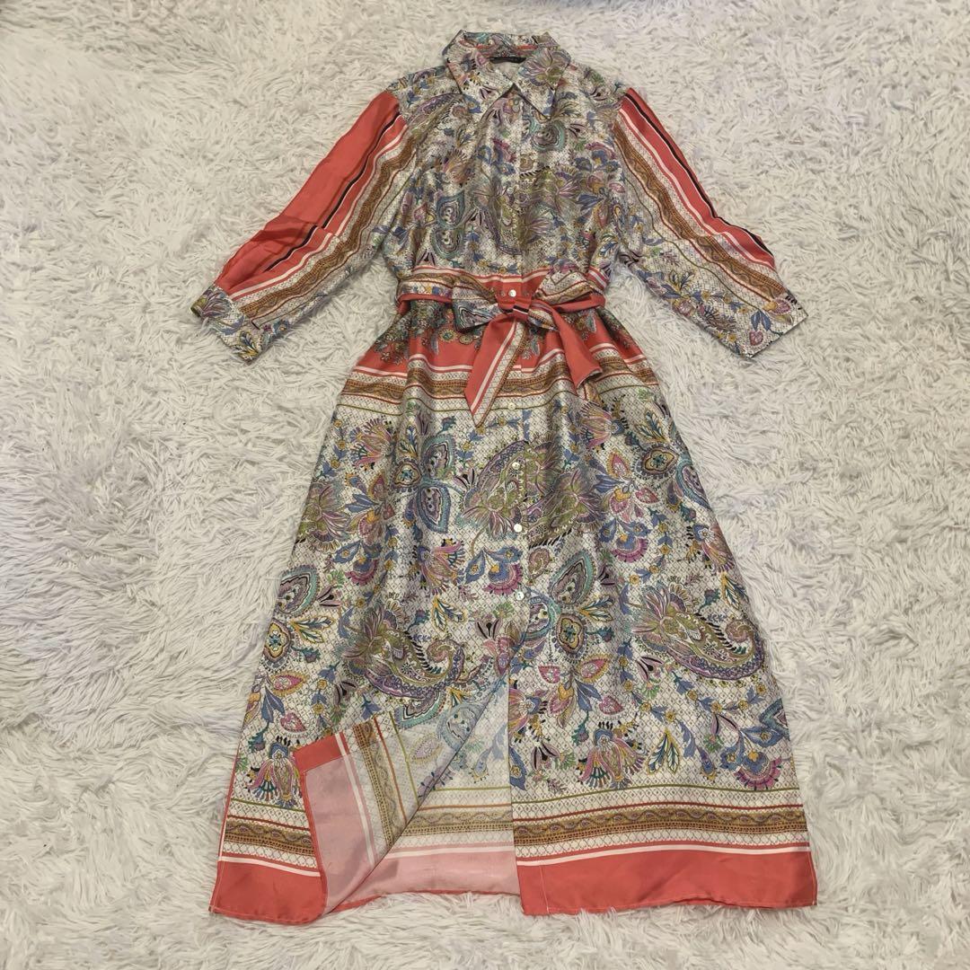 ETRO★ペイズリー柄シャツワンピース 2025年最新】Etro シャツワンピースの人気アイテム - メルカリ