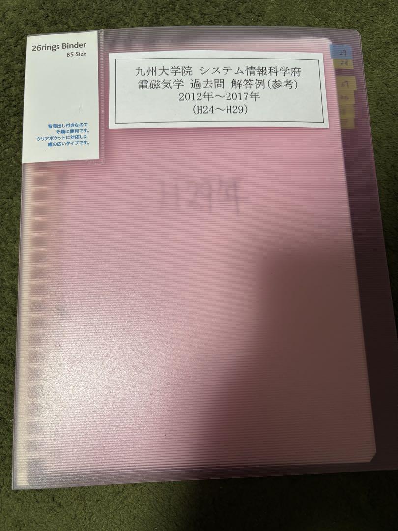 九州大学院システム情報科学府 電磁気学 院試過去問解答(2012