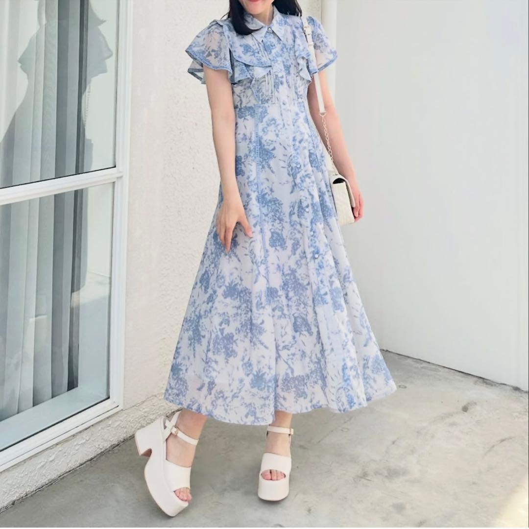 アンミール フリルタックOP ブルー