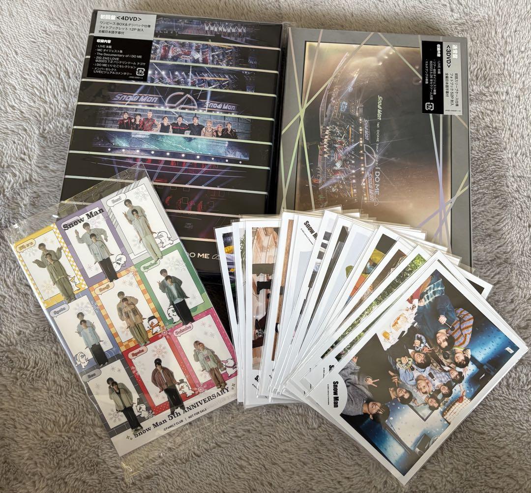 Snow Man DVD初回盤＋通常盤（通常盤のみ本編無）セット♪バラ売り相談可