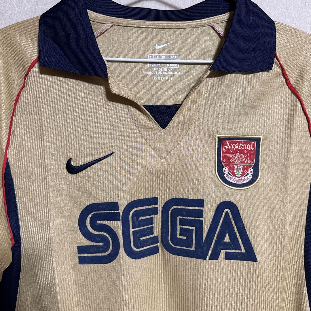 アーセナル Nike セガ シャツ ヘンリー 14