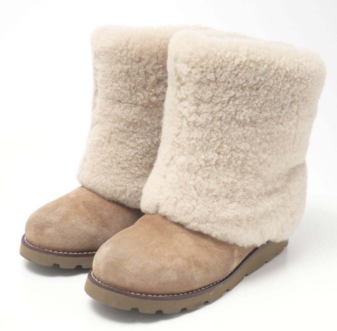 【UGG アグ】  ムートンブーツ キャメル メイリン MAYLIN 23㎝